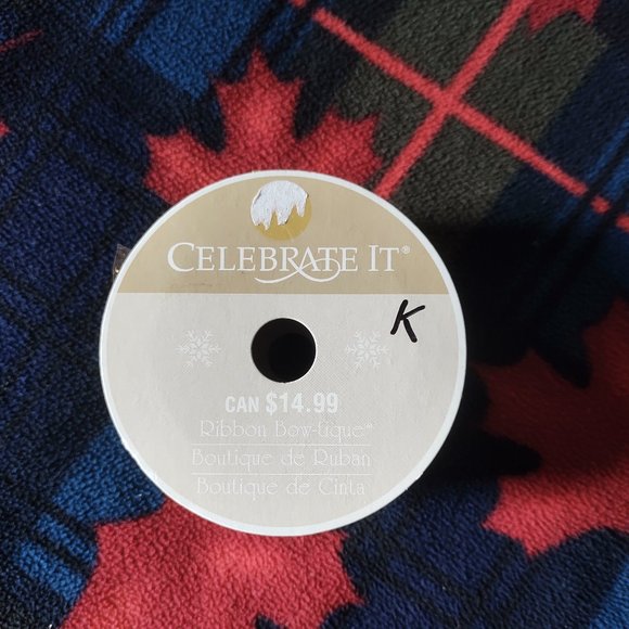 🌸 3 for $20 🌸 Gold Holiday Ribbon - Picture 2 of 4